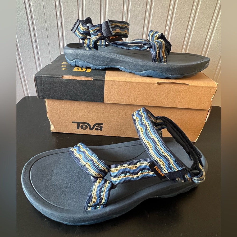 TEVA Hurricane XLT 2 Kid’s Sandals / Kishi blue / Size: 2 / outdoor / Summer - Picture 4 of 7